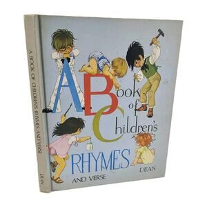 Vintage 70s ABC A Book of Children's Rhymes and Verse Grahame-Johnstone w/ ERROR